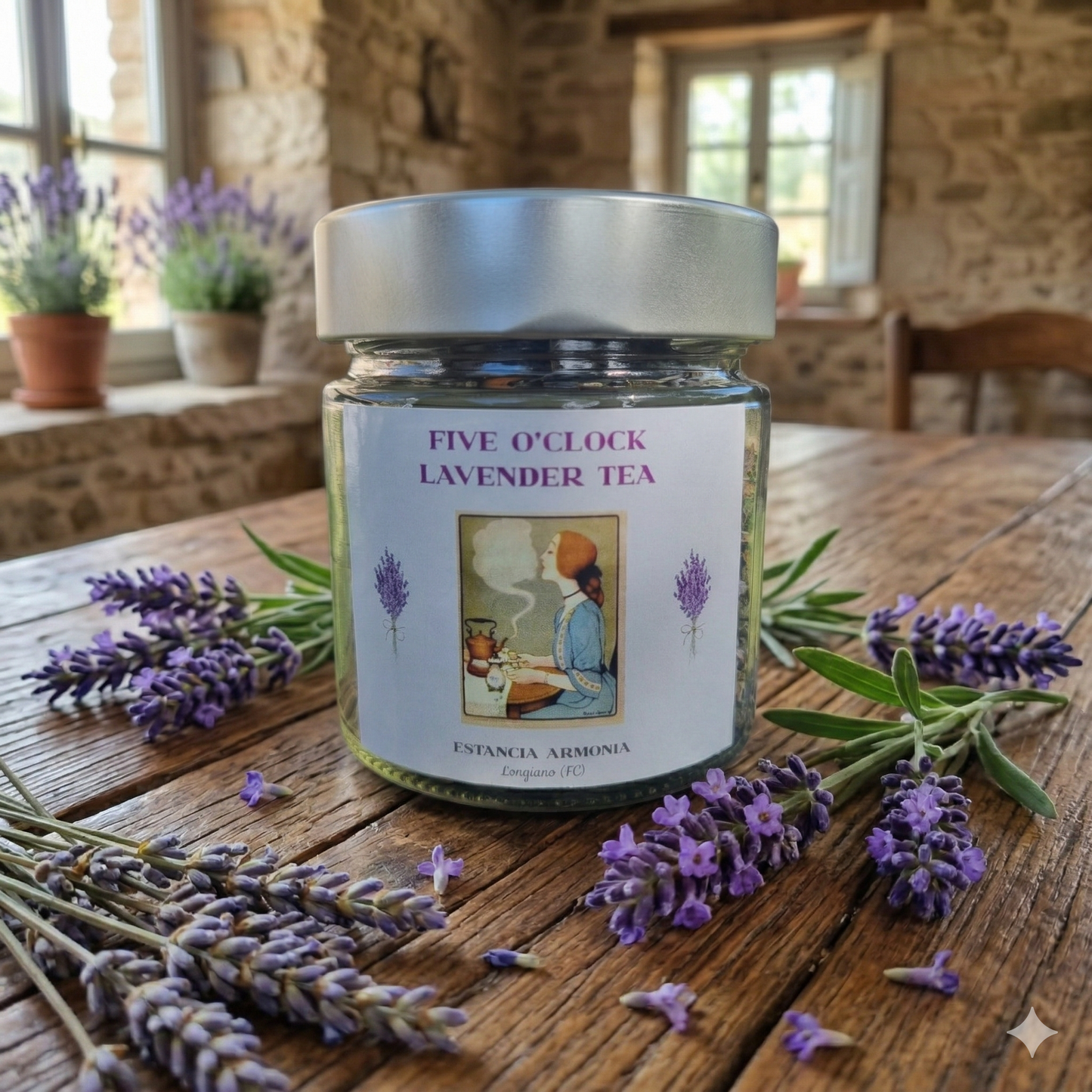 Lavender Tea, Melissa, Lavanda e scorze di Arancia