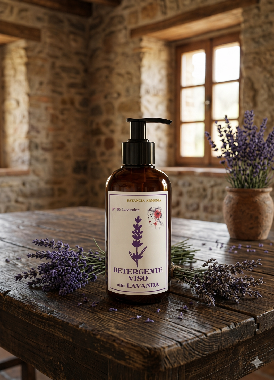 Detergente Viso alla Lavanda